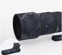 ROLANPRO Camouflage Lens Cover for Fujifilm FUJINON XF 150-600mm F/5.6-8R LM OIS WR Raincover Lens Protection Sleeve Case-#8 Dark Black camo Waterproof