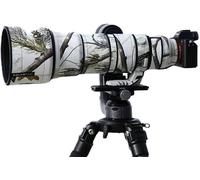 ROLANPRO Lens Camouflage Coat for Sony FE 400-800mm F6.3-8 G OSS SEL400800G Rain Cover Lens Protective Sleeve Protection Case-#21 Snow camo Waterproof