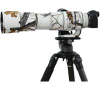 ROLANPRO Lens Camouflage Cover for Canon RF 200-800mm F6.3-9 is USM Rain Coat Lens Protective Sleeve Case for Canon RF 200 800-#21 Snow camo Waterproof