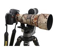 ROLANPRO Rainproof Lens Cover for Nikon AF-S 500mm F5.6E PF ED VR Rain Cover - Durable and Versatile Lens Protection Case Sleeve #20 Jungle Camo Waterproof