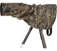 Rolanpro Waterproof Camera Lens Rain Cover Raincoat for Sigma 300-600mm F4 DG OS Sports # Thickened Reed