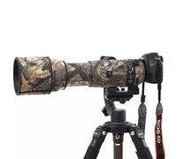 ROLANPRO Waterproof Lens Camouflage Coat for Sigma 150-600mm F/5-6.3 DG DN OS Sports Coat Mirrorless Camera Lens-E Mount and L Mount Protective Sleeve Case-#23 Brown Jungle Waterproof