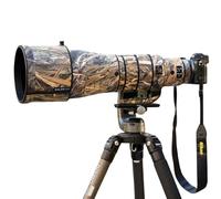 ROLANPRO Waterproof Lens Coat Compatible with Nikon Z 600mm F4 TC VR S, Camouflage Protective Sleeve Rain Cover Bird Watching Wildlife Photography - #49 Reed C Camo