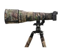 ROLANPRO Waterproof Lens Coat Compatible with Nikon Z 800mm F6.3 VR S, Camouflage Rain Cover Protective Sleeve Bird Watching Wildlife Photography - #23 Brown Jungle Camo
