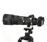Rolanpro Waterproof Lens Cover Camouflage Rain Cover for Sony FE 200-600mm F5.6-6.3 G OSS Lens Protective Case Guns Clothing-#18 Dark Black Waterproof
