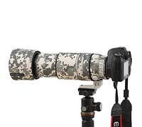 ROLANPRO Waterproof Lens Cover for Canon EF 100-400mm f4.5-5.6 L is II USM Lens Protection Sleeve Raincover Case Clothing-#UCP Gray Camo Waterproof