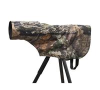 ROLANPRO Waterproof Telephoto Lens Rain Cover for Canon RF 100-500mmF5.6, for Sigma 150-600mm F5-6.3 DG OS HSM C, for Sony/Nikon 100-400 -XS Size Length is 60cm#Brown Jungle