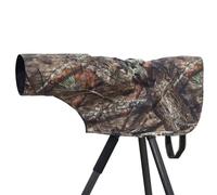 ROLANPRO Waterproof Telephoto Lens Rain Cover for Canon RF 200-800, for Sigma 60-600/150-600 Sports,for Canon EF/Nikon AF-S 200-400mm etc- M Size Length is 70cm #Brown Jungle