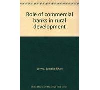 Role of commercial banks in rural development