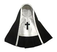 Role Play Dog Costumes, Halloween Dog Costume, Funny Dog Cosplay, Nun Costume for Pets, Sister Habit Pet Costume, Cute Dog Dress Up, Small Pet Costume, Halloween Cat Costume