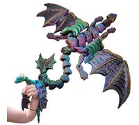 Role-Play Dragon Puppet - Realistic 3D Animal Finger Toy, Handheld Storytelling Pupet, Creative Pretend Play Accessory, Educational Fun | Interactive Imaginative Puppet Game for Children Home Classro