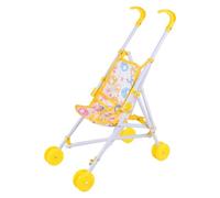 Role Play Stroller For Kids Foldable Doll Pram 19x29.5x41.5cm Lightweight Toy Dolls Bu-ggy Do-lls B-uggy Umbrella Portable Pushchair For Baby D-olls With T Shaped Belt For Girls And Boys