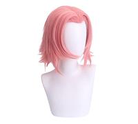 Role Play Wig For Anime Haruno Sakura Wig Pink Cute Wig Hairs Young Version Cosplay Wig