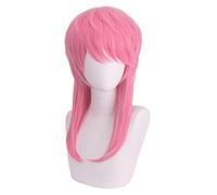 Role Play Wig For Anime Three Ways Spring Qianye Cosplay Wig Halloween Pink With Bangs Long Hair