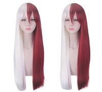 Role Play Wig For Anime Todoroki Shoto cosplay Wig Long Synthetic Hair Party Wigs