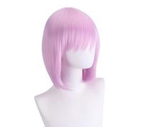Role Play Wig For Fiona Frost Cosplay Wig Short Pink Purple Wigs Anime Halloween Party Hair