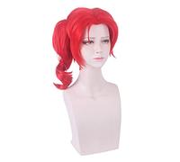 Role Play Wig For Jojos Bizarre Adventure Kakyoin Noriaki Red Curl Hair Halloween Party Cosplay