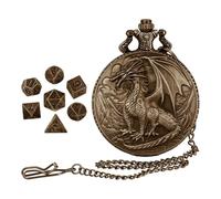 Role Playing Dice - Dragon Dice Holder, Compact Travel Storage | Fantastic Family Friends Game Set Table RPG Dungeons Dice Dragons Dice Portable Accessory