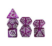 Role Playing Dice,Dragon Pattern Role Play Toy Fidget | Party Game Dice - for Camping Party Gathering Home Family Classroom School