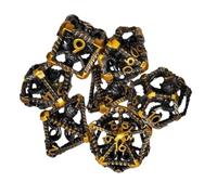 Role-Playing Dice - Steampunk Hollow Dragon Dice, Creative Metal, Family Gatherings, Extensive Accessories | RolePlaying Dicefor Role Playing Game Night