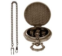 Role Playing Dices - Fun Vintage Boards Games, Exquisite Playing Set, Ultimate Polyhedral Tool | Retro Metal Steampunk Gear for Parties Picnics Family Gatherings Table Top Rpg Accessories Collection