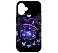 Role Playing Game D20 Dice for Witch Druid Wizard Case for iPhone 16