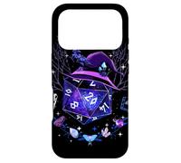Role Playing Game D20 Dice for Witch Druid Wizard Case for iPhone 17 Pro
