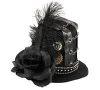 Role Playing Hairclip Fashionable Witch Hat Shape Hairpin Retros Themed Hairclip Themed Party Hair Ornaments Retros Party Fascinator Hat