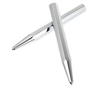 Roleader 2pcs Heavy Duty Center Punch for Steel and Alloy, High-Carbon Steel Drilling Punch with Easy Replacement, Suitable for Metal and Plastic Work