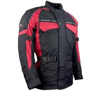 Roleff Racewear 7037 Reno Motorcycle Jacket textile, colour: black/red, size: xxxl Black