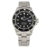 Rolex Submariner 168000 40mm Stainless Steel Watch