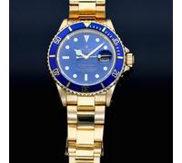 Rolex Submariner 16808 40mm Gold Watch