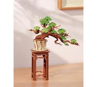 Rolife 3D Puzzle, Evergreen Pine Bonsai, Wooden Puzzle Model Kits