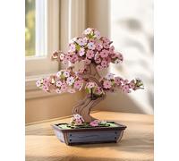 Rolife 3D Puzzle Sakura Bonsai, Wooden Model Kits for Adults to Build