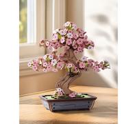 Rolife 3D Puzzle Sakura Bonsai, Wooden Model Kits for Adults to Build