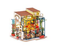 Rolife 3D Wooden Miniature Doll Houses, Book Nooks, Flower House, Cases DIY Kits