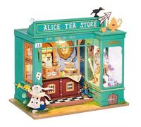 ROBOTIME Rolife Alice's Tea Store DIY Miniature Dollhouse DG156