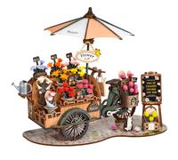Rolife Blossom Cart 3D Wooden Puzzle Model Kit TGS03