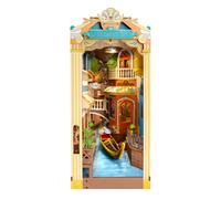 Robotime Rolife Romantic Venice DIY Book Nook Shelf Insert Kit TGB08