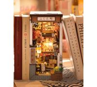 Rolife Book Nook Kit for Adults, Sakura Wine Alley with Infinity Mirror