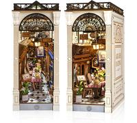 Rolife Book Nook Kits for Adults DIY Miniature Kit with Lights for Desk Library