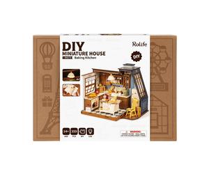 Rolife Build Your Own Miniature House Baking Kitchen for Ages 14 & Up