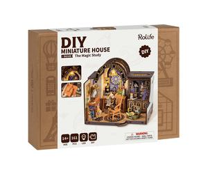 Rolife Build Your Own Miniature House The Magic Study for Ages 14 & Up