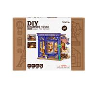 Rolife Build Your Own Miniature Leisure Time Tea Room for Ages 14 & Up