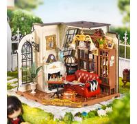 Rolife Catherine's Living Room DIY Miniature House Kit Dollhouse Room Box