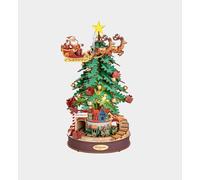 Rolife Christmas Melody Tree Music Box Wooden Model Kit