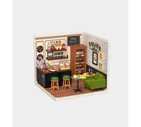 Rolife Leisurely Cheers Bar Plastic DIY Miniature Dollhouse Kit