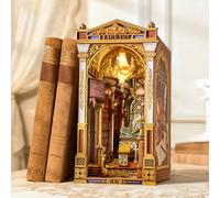 Rolife Library Of Wonders 3D Wooden Diy Miniature House Book Nook