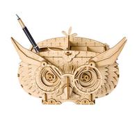 Rolife Owl Storage Box Wooden Model Kit