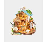 Rolife Puppy's Cosy Villa DIY Miniature Dollhouse Kit